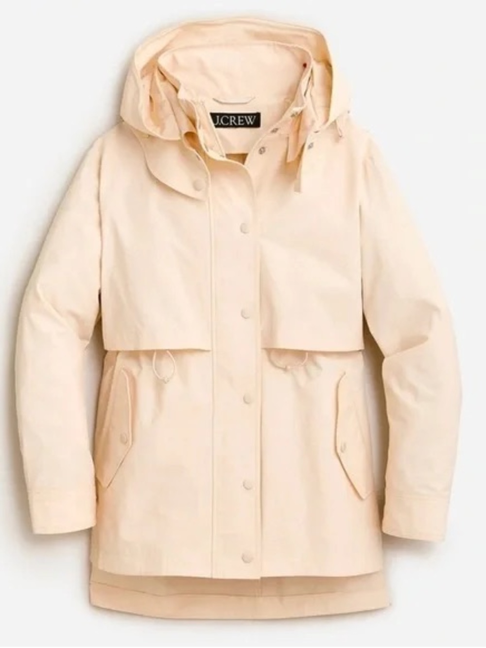 J CREW PERFECT LIGHTWEIGHT JACKET WATER WIND RESISTANT LARGE